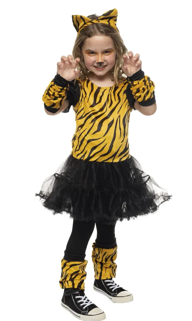 Rubies Tigresa Tutù Costume Bambina S con Coda