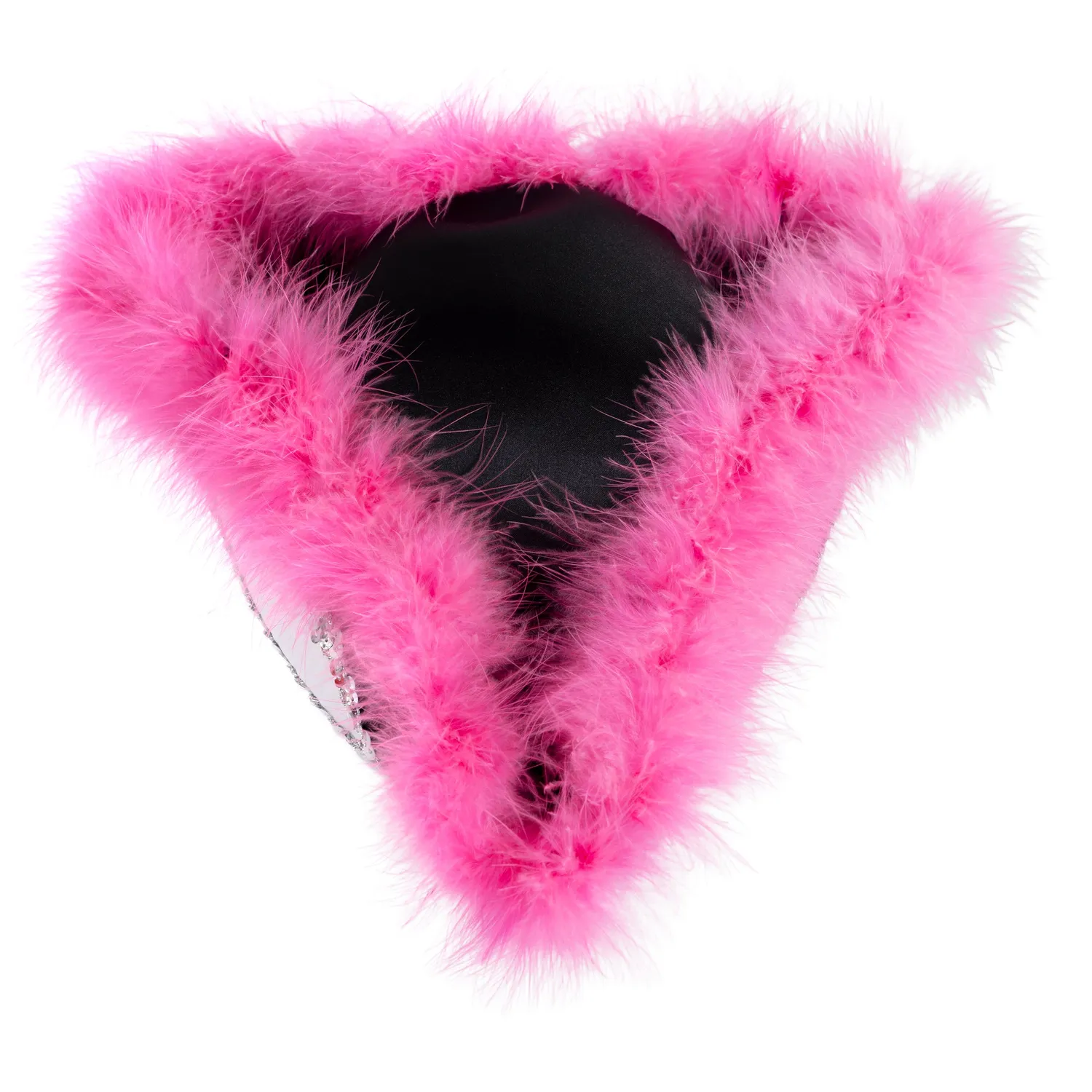 Altenburg Guard tricorno raso nero-bianco marabù rosa
