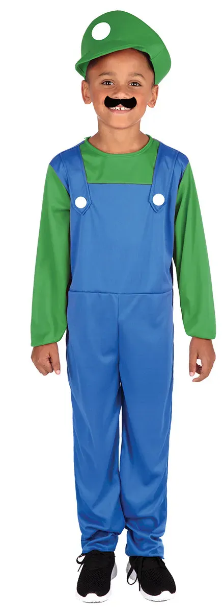 Rubies Idraulico Verde costume bambino taglia M