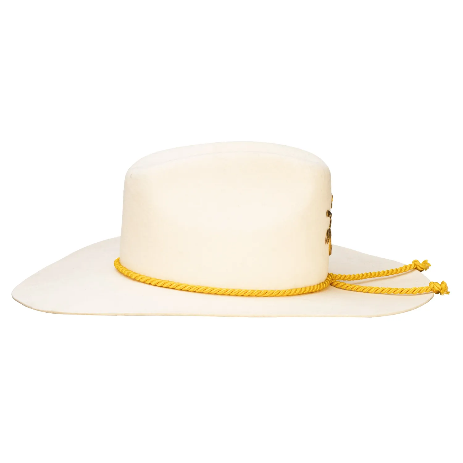 Altenburg Generale Confederato cappello cowboy crema in feltro