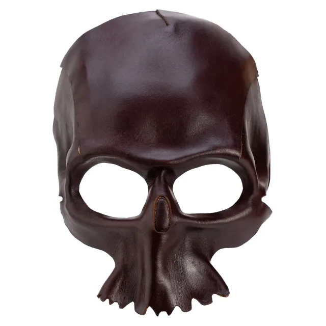 Altenburg Phantom maschera veneziana pelle rossa 20 cm