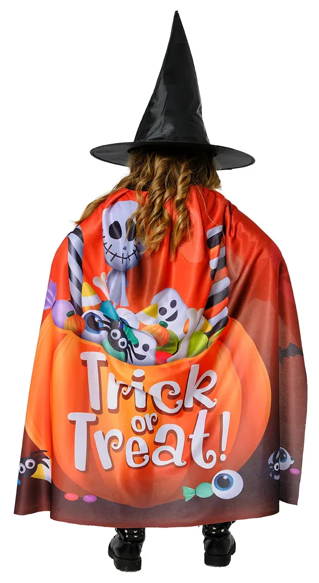 Rubies Set Strega Dolciumi (Cappa + Cappello) Inf Halloween