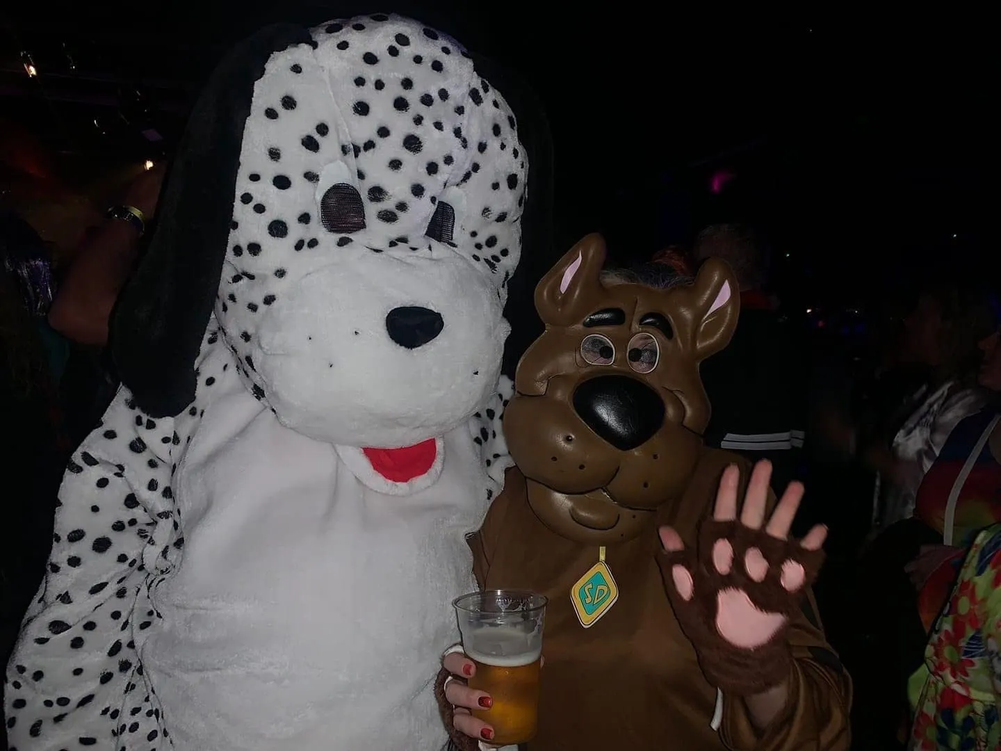 Dress Up America Dalmata mascotte cane taglia unica