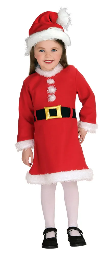 Rubies Mamma Natale Luxe costume bimba I con cappello