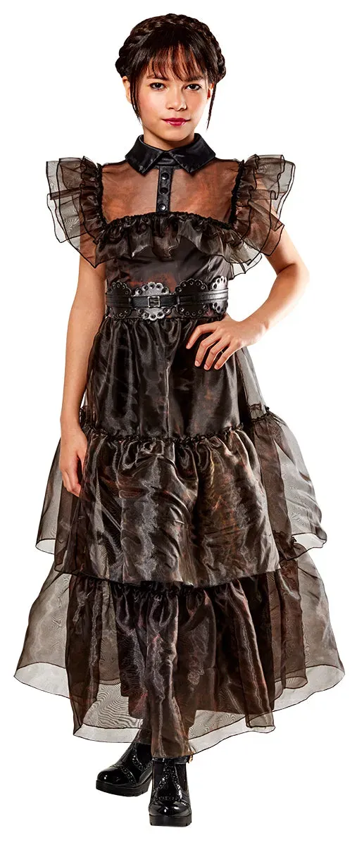 Rubies Wednesday Rave'n costume bambina M gotico