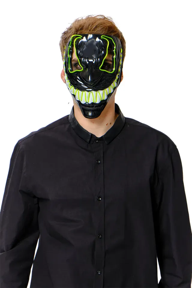 Rubies Mr. Evil maschera horror con luce taglia unica