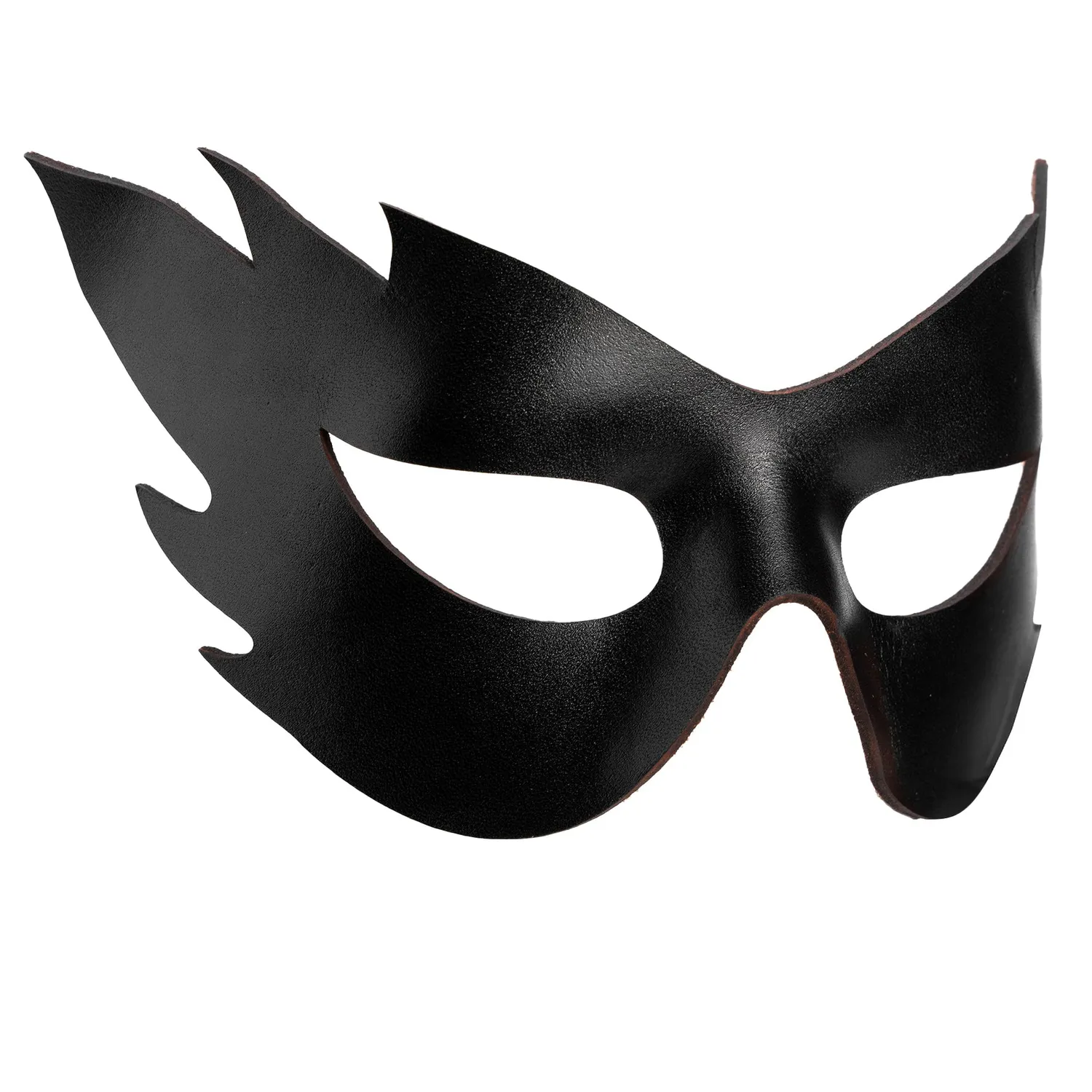 Altenburg Colombina Fiamma maschera nera in pelle