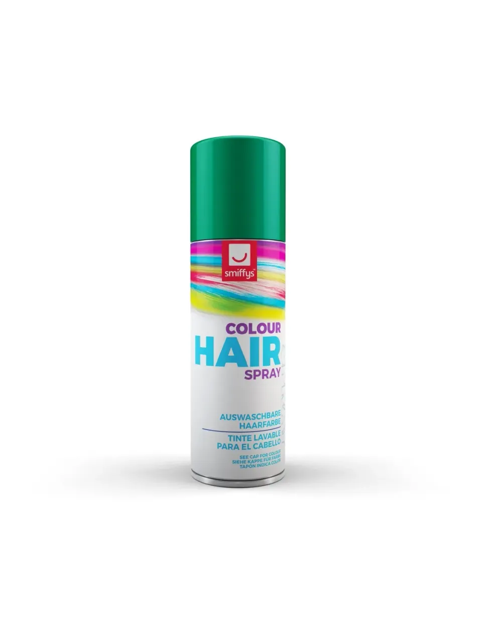 Smiffys Spray Capelli Verde 125 ml Temporaneo