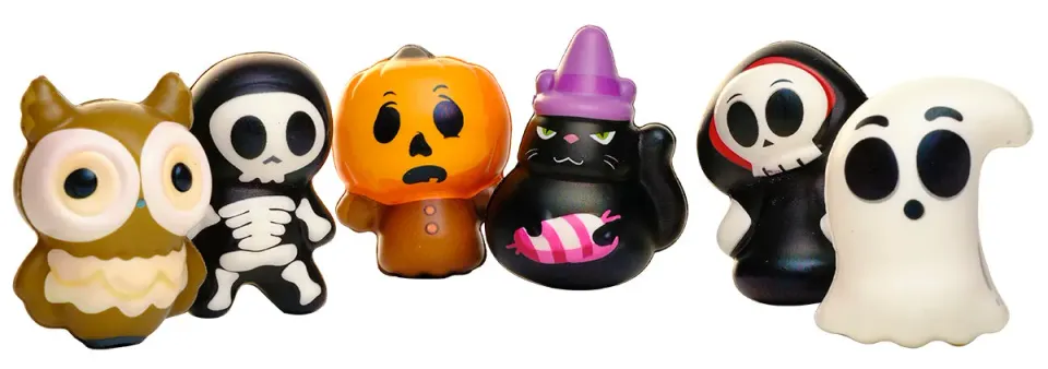 Rubies Squishy Terrificante antistress 6 pezzi assortiti