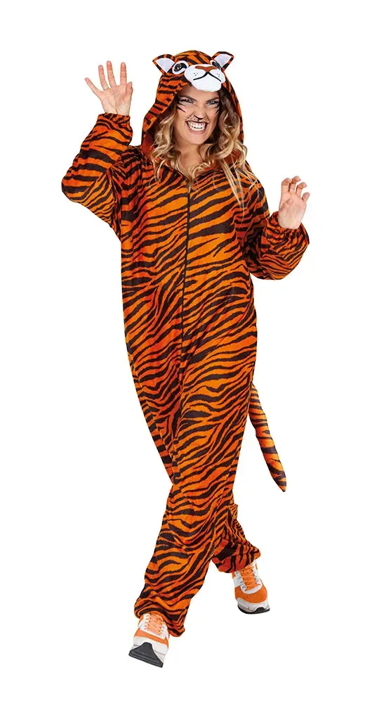 Rubies costume tigre adulto tuta MST con coda