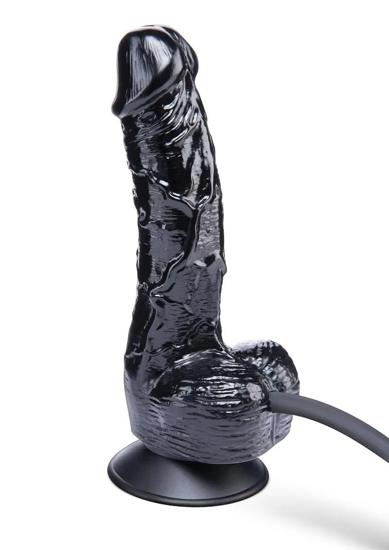 Size Up 6 dildo gonfiabile nero ventosa