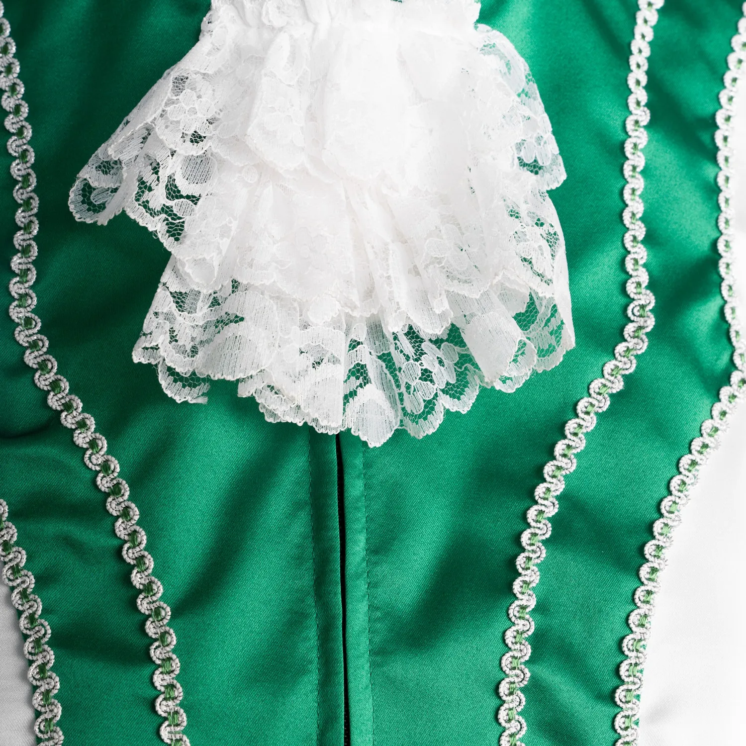 Altenburg guardia bianco verde abito majorette pietre