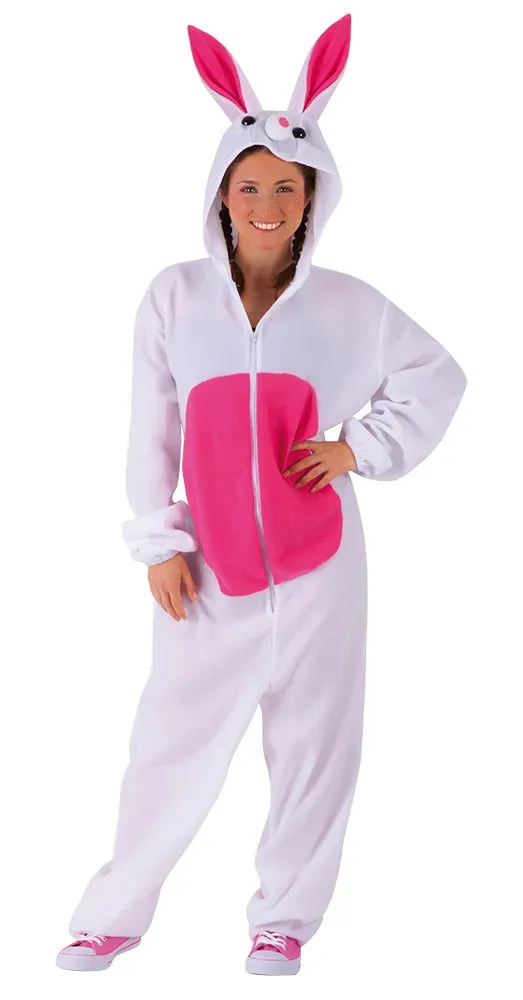 Rubies Coniglio costume adulto MST con cappuccio