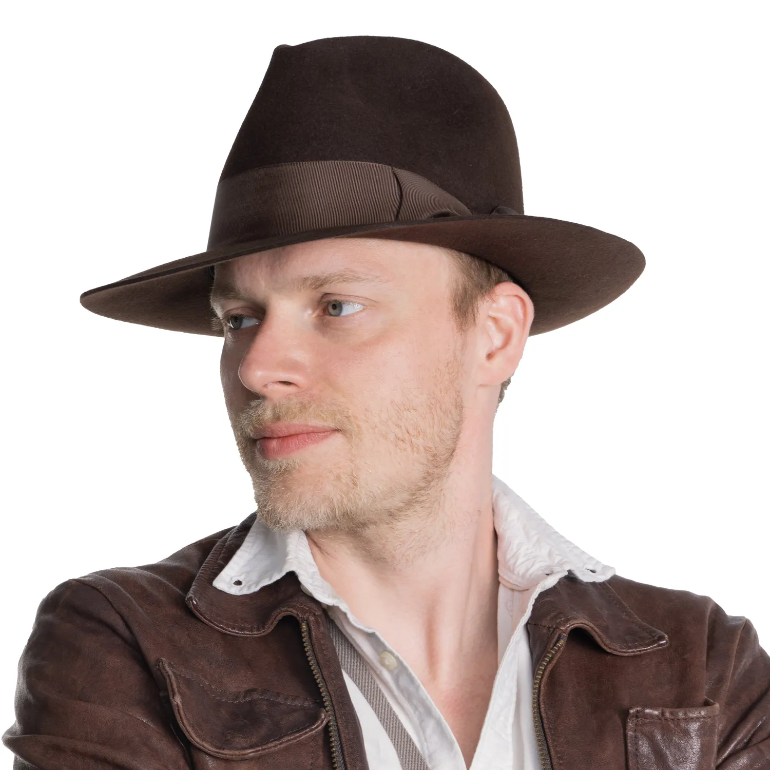 Altenburg Fedora Marrone Avventuriero Feltro