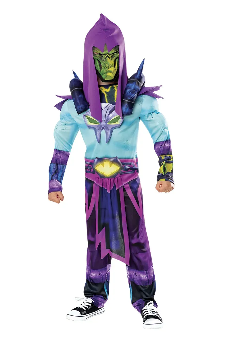 Rubies Skeletor Deluxe costume bambino viola
