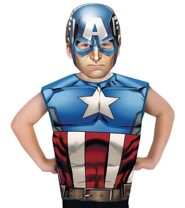 Rubies Partytime set Capitan America taglia unica