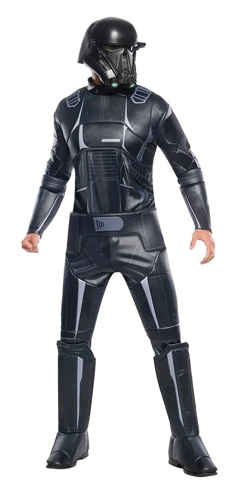 Rubies Death Trooper Deluxe costume adulto MST nero