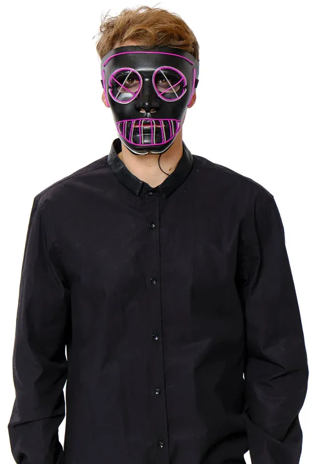 Rubies Maschera Horror con Luce LED Taglia Unica