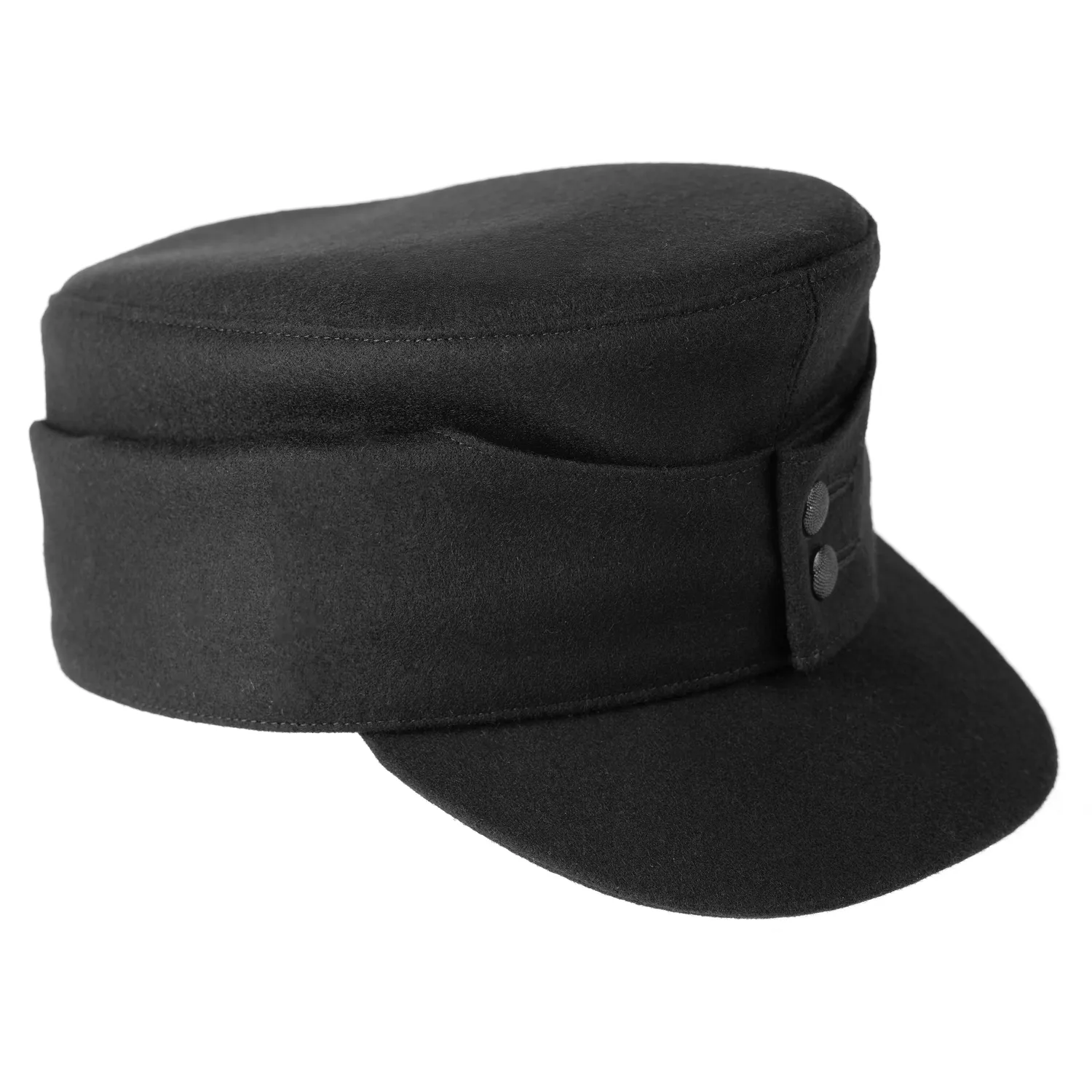 Altenburg M43 Black Field Cap berretto militare nero storico