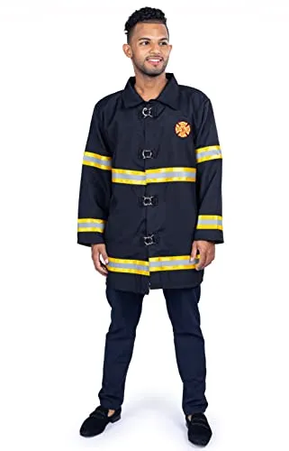 Dress Up America giacca pompiere adulto taglia unica