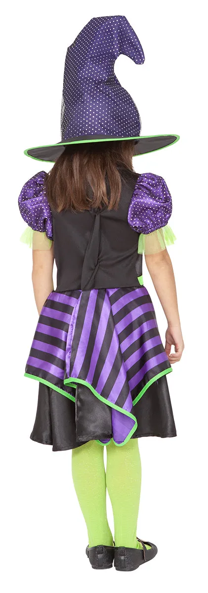 Rubies Bruji Cuqui costume bambina XS strega viola