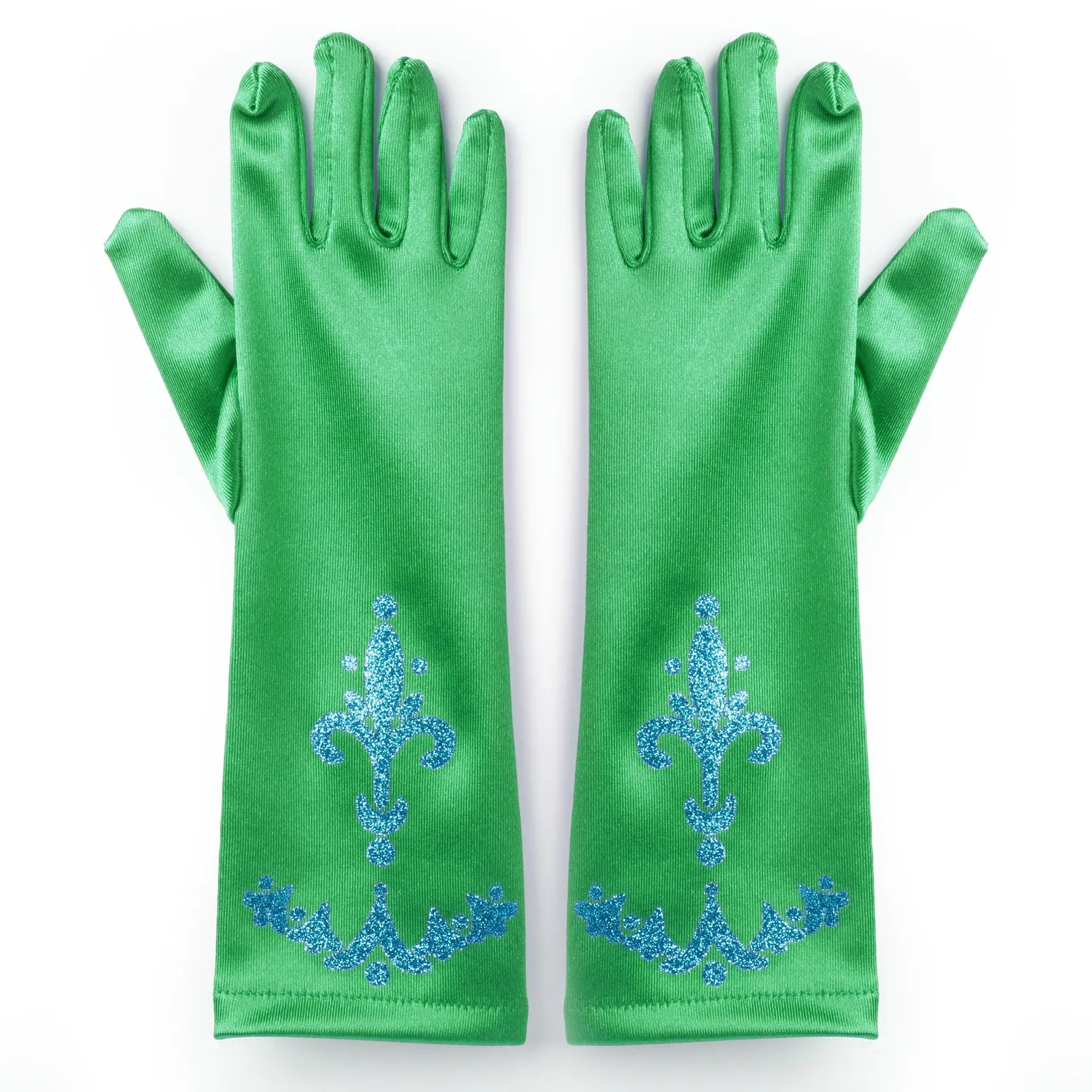 Katara 1098 guanti principessa bimba blu scuro