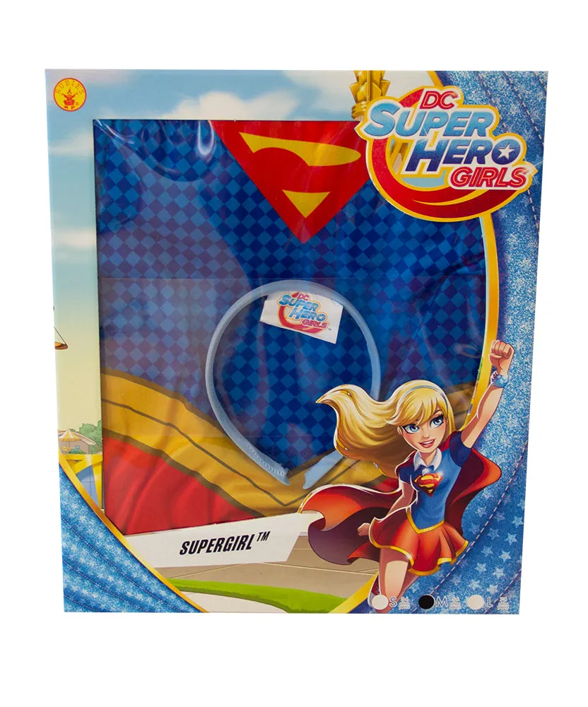 Rubies Supergirl costume bambina vestito mantello taglia M