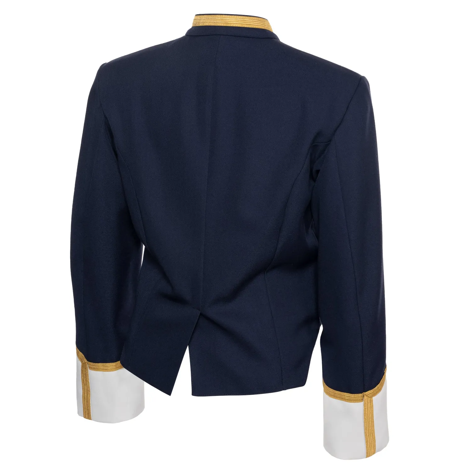 Altenburg frac guardia blu pettorina bianca bottoni oro 52