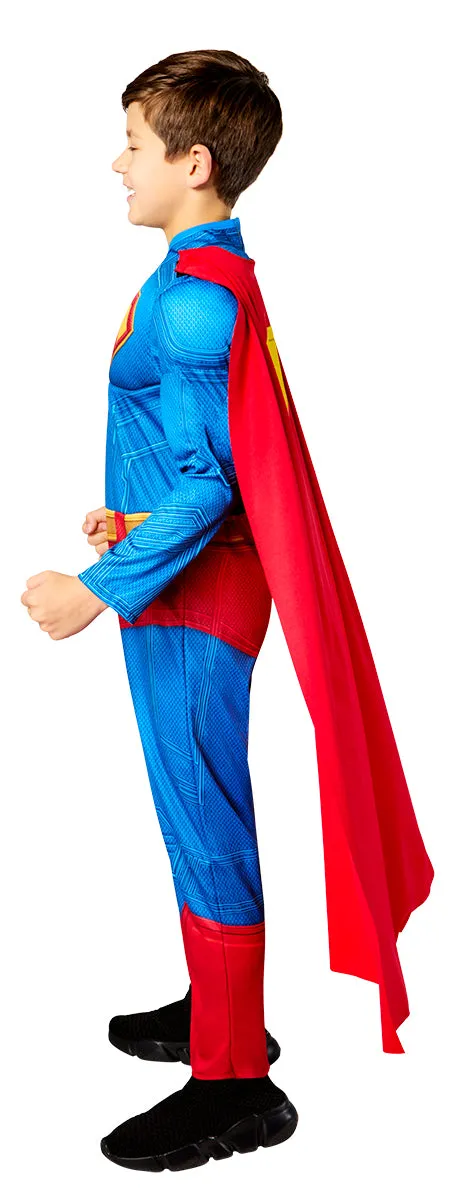 Rubies Superman Movie Deluxe costume bambino muscoloso