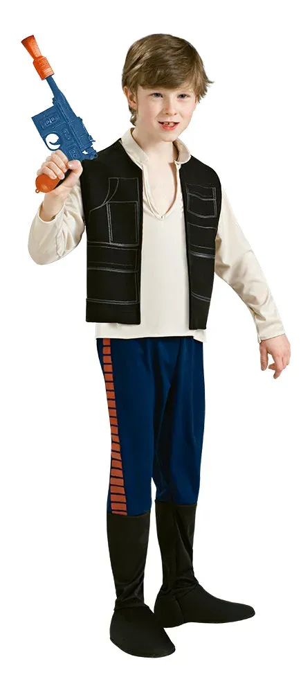 Rubies Han Solo Classic costume bambino con gilet