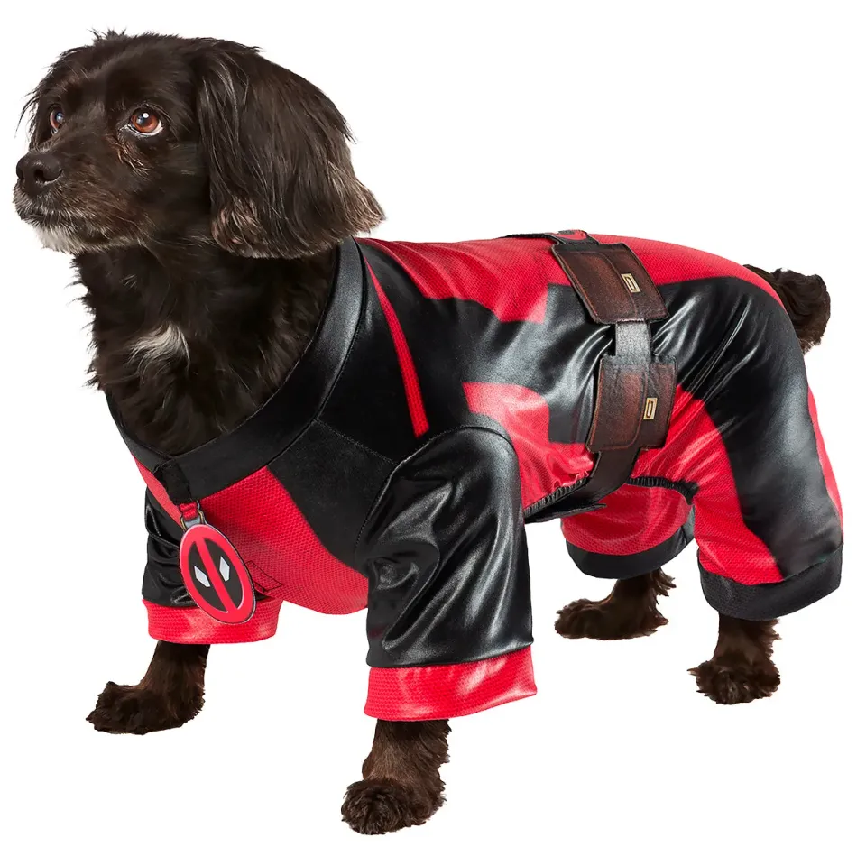 Rubies Dogpool Classic costume cane rosso
