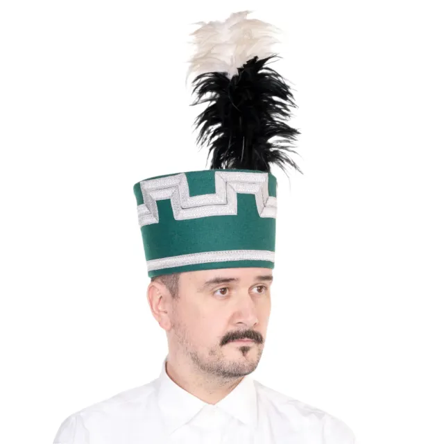 Altenburg Berretto minatore verde cappello feltro