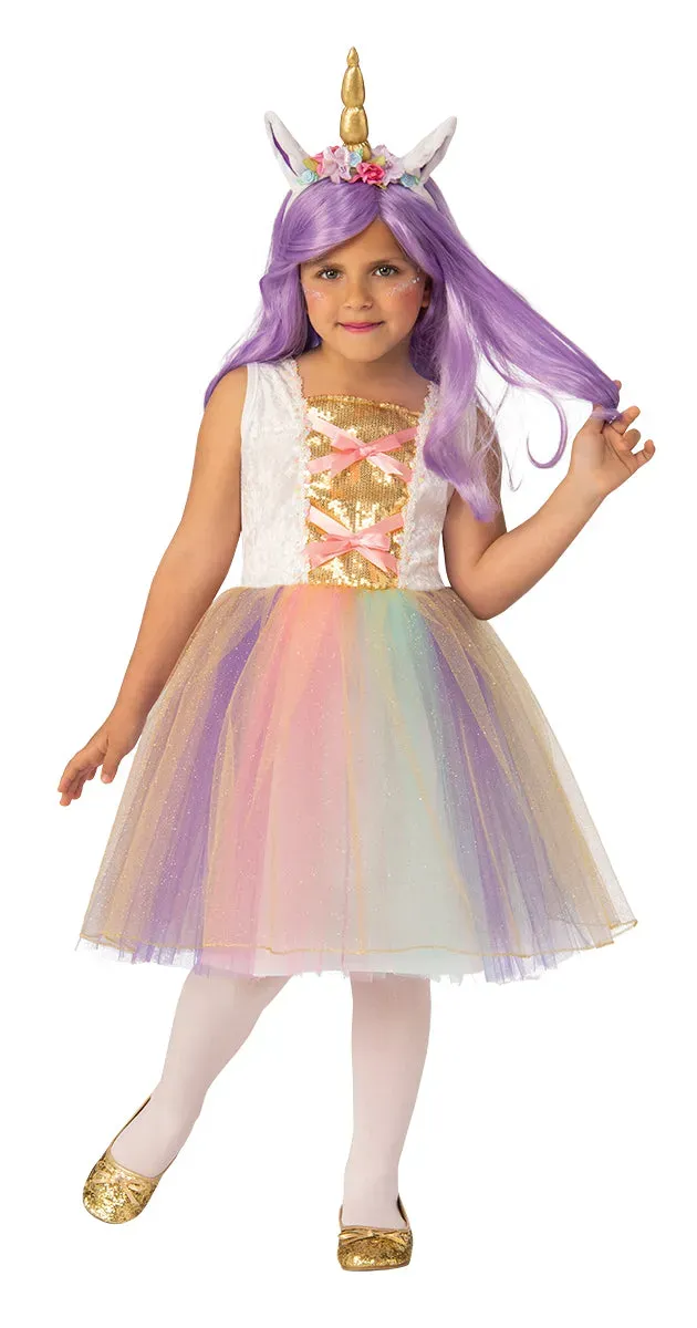 Rubies Shiny Unicorn costume bambina M