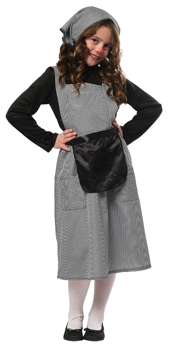 Rubies Caldarroste costume bambina 3 pezzi quadri autunno