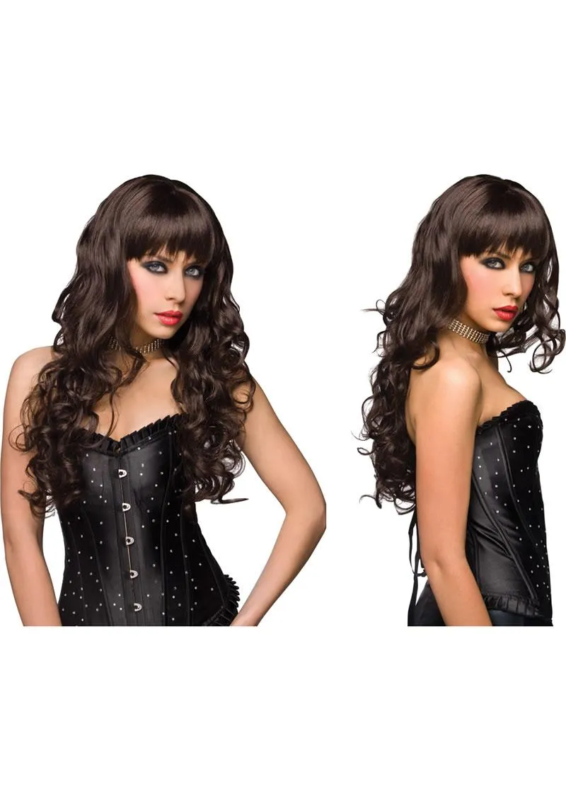Pleasure Wigs Missy parrucca lunga liscia nera