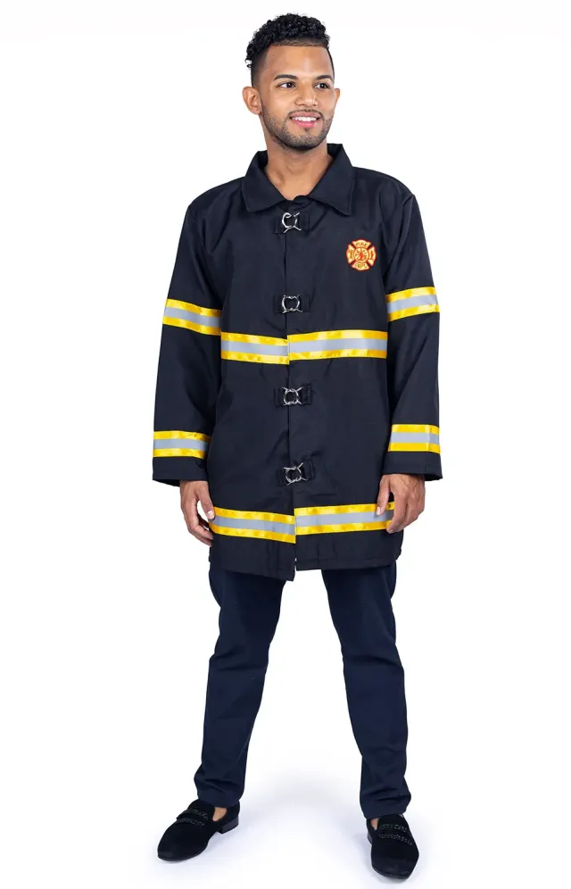 Dress Up America giacca pompiere adulto taglia unica