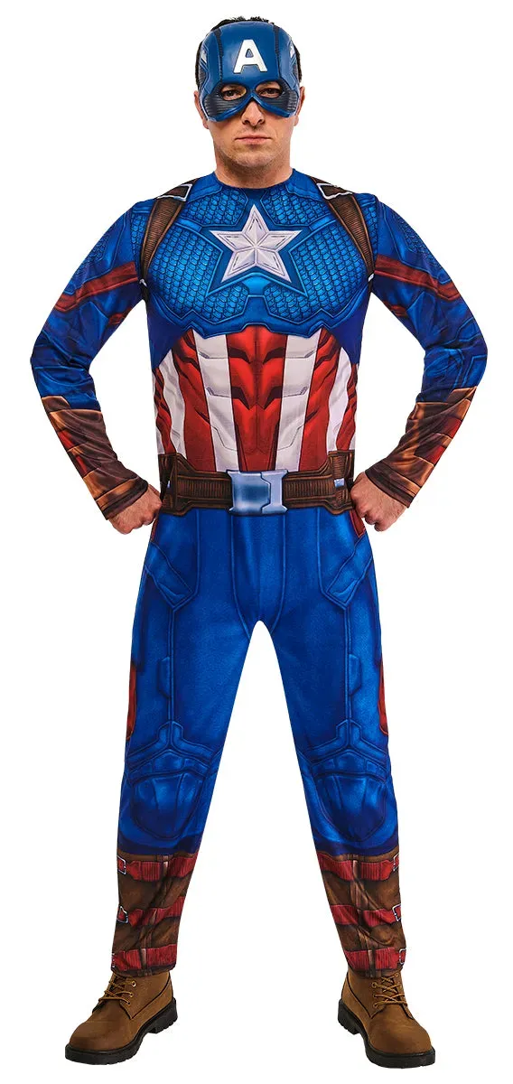 Rubies Capitan America Classic costume adulto blu