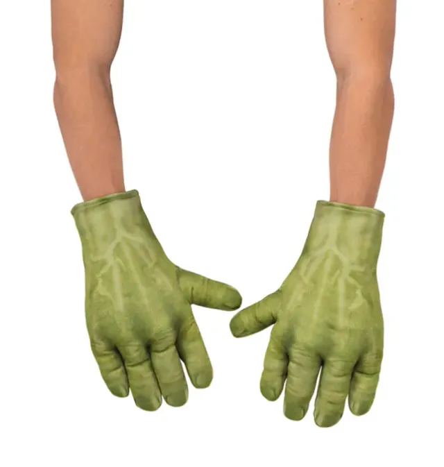 Rubies Hulk Endgame guanti bambino verde