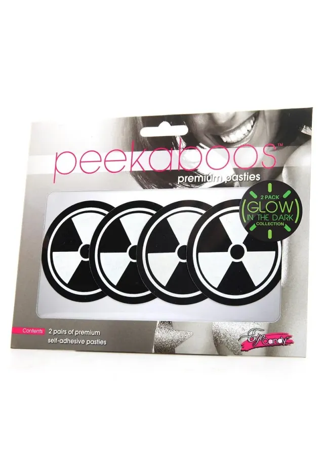 Peekaboos Copricapezzoli Glow Hazmat Verdi Fosforescenti