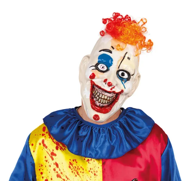 Rubies Bloody-Punky maschera clown horror Halloween