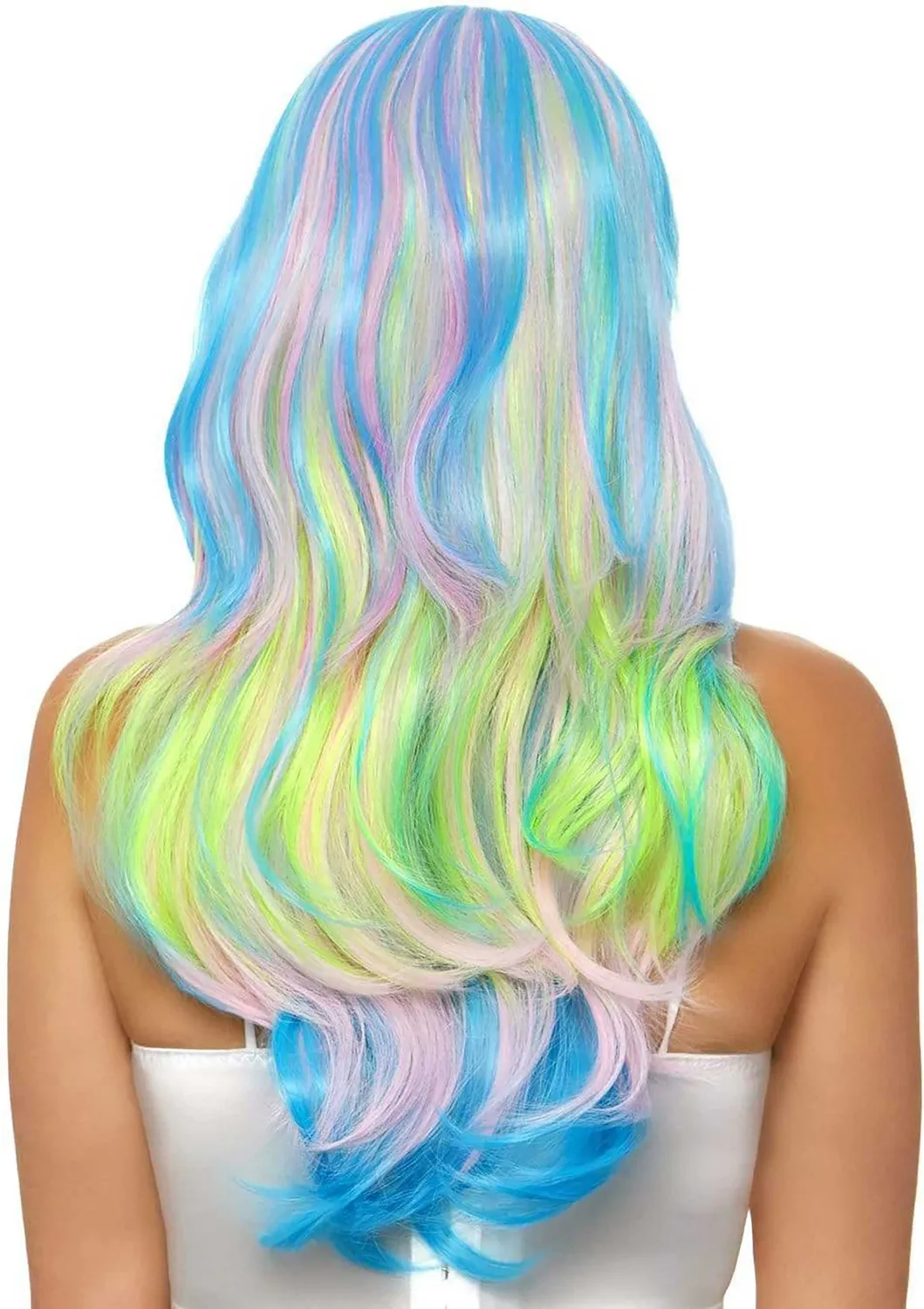 Leg Avenue Mystic Hue Long parrucca multicolore onde O/S