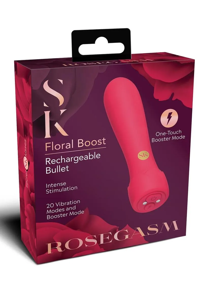 Pleasure Wigs Floral Boost mini vibratore bullet 20 modi