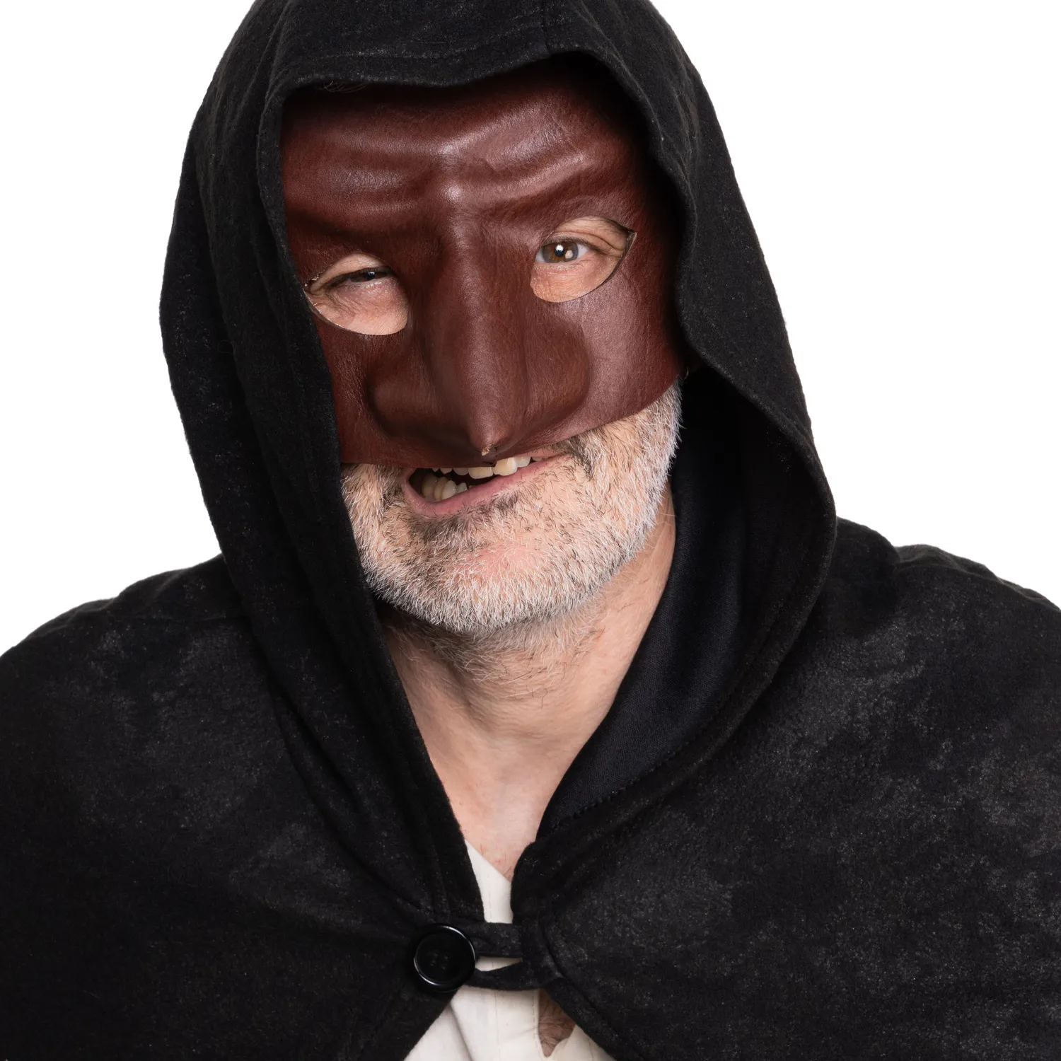 Altenburg Pantalone maschera veneziana cuoio Commedia Arte