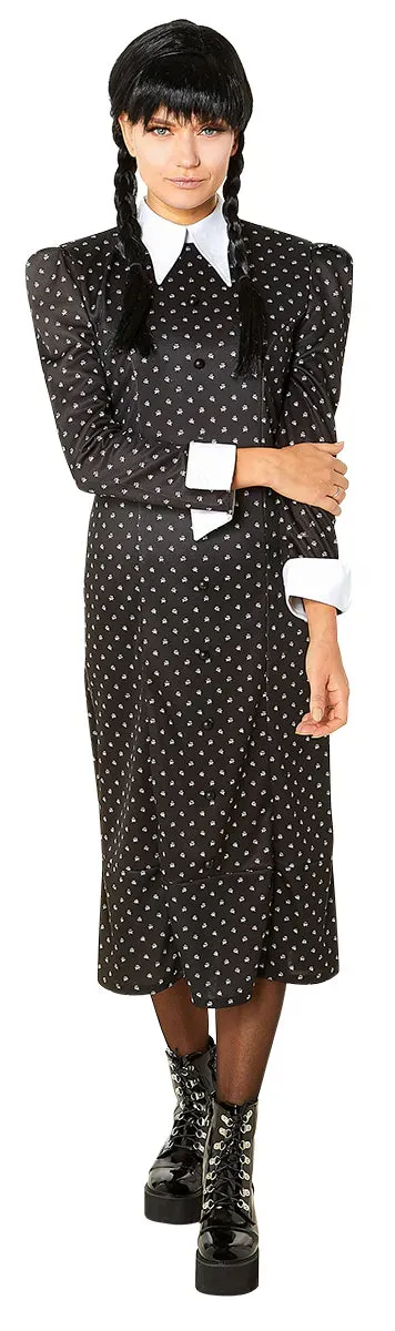 Rubies Wednesday costume adulto taglia L nero Addams