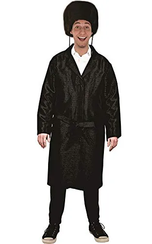 Dress Up America Bekitcha Costume Rabbino L/XL Cappotto