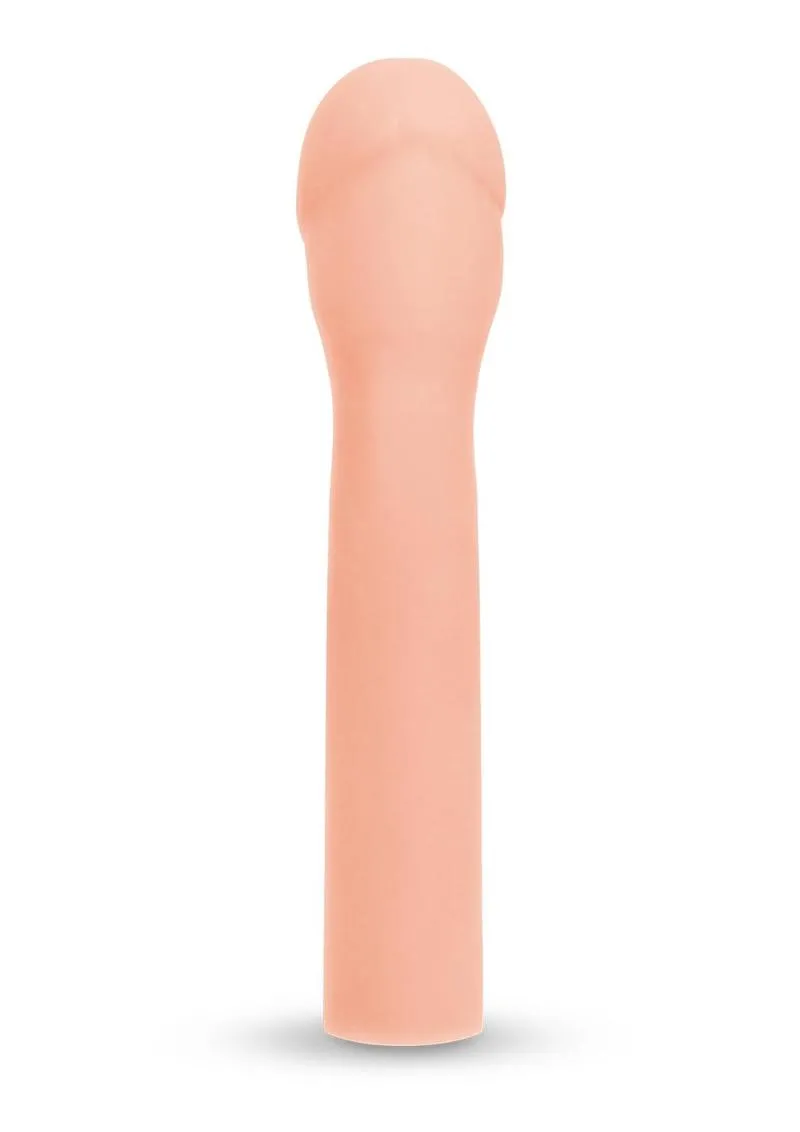 Size Up Realistic extender 3 pollici ultra morbido con anelli