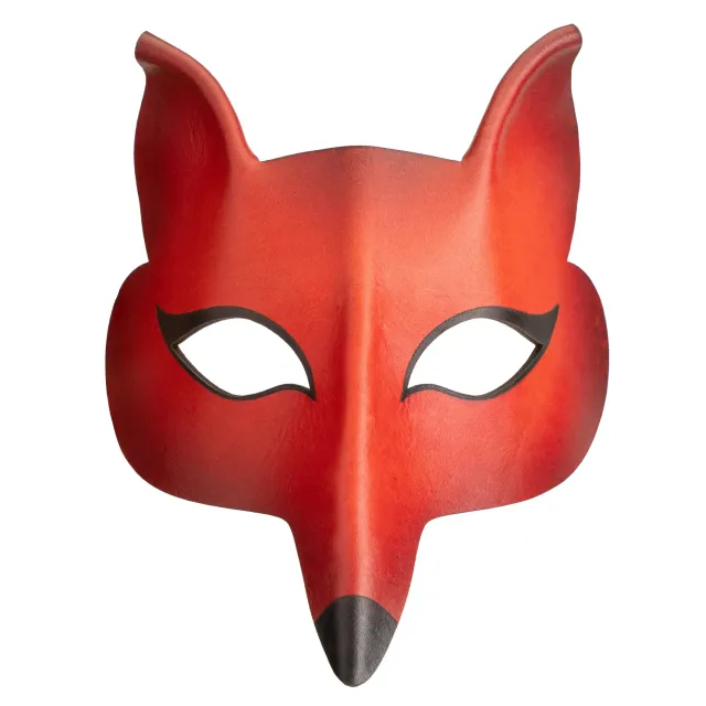 Altenburg Volpe Femmina maschera veneziana cuoio accessorio