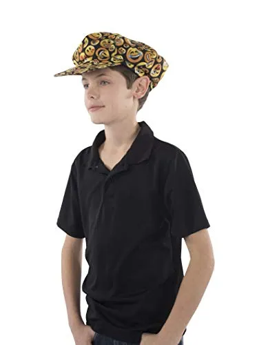 Dress Up America Emoji Cappello Smiley Giallo Taglia Unica