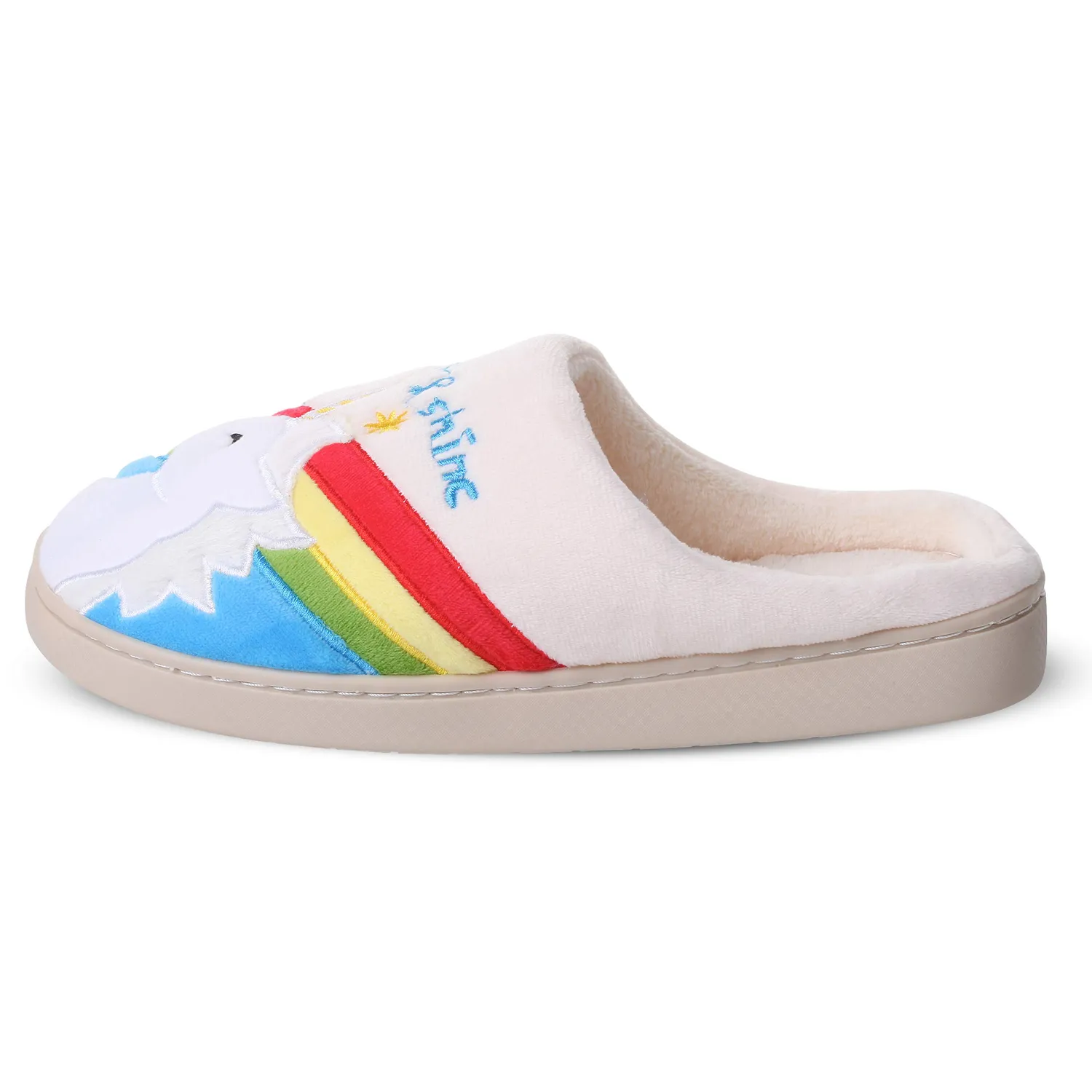 Katara Pantofole Unicorno Peluche Arcobaleno Donna EU 39/40