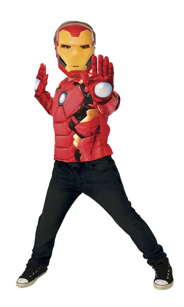 Rubies Avengers Iron Man costume bambino muscoli